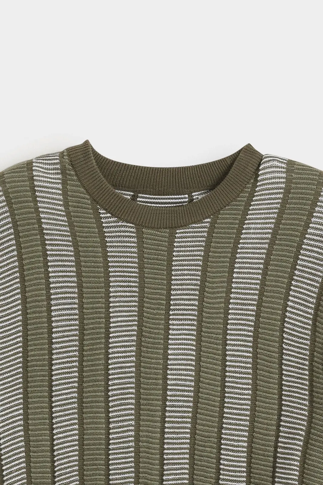 Textured Knitted Shirt