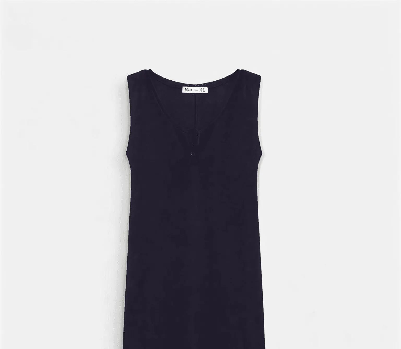 Ribbed Knit Midi